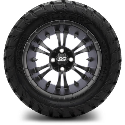MODZ® 14" Vampire Matte Black Wheels & Off-Road Tires Combo
