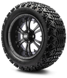 MODZ® 14" Vampire Matte Black Wheels & Off-Road Tires Combo