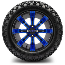 MODZ® 14" Tempest Blue and Black Wheels & Off-Road Tires Combo