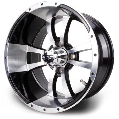 MODZ® Storm Trooper Machine & Black 14" Golf Cart Wheel