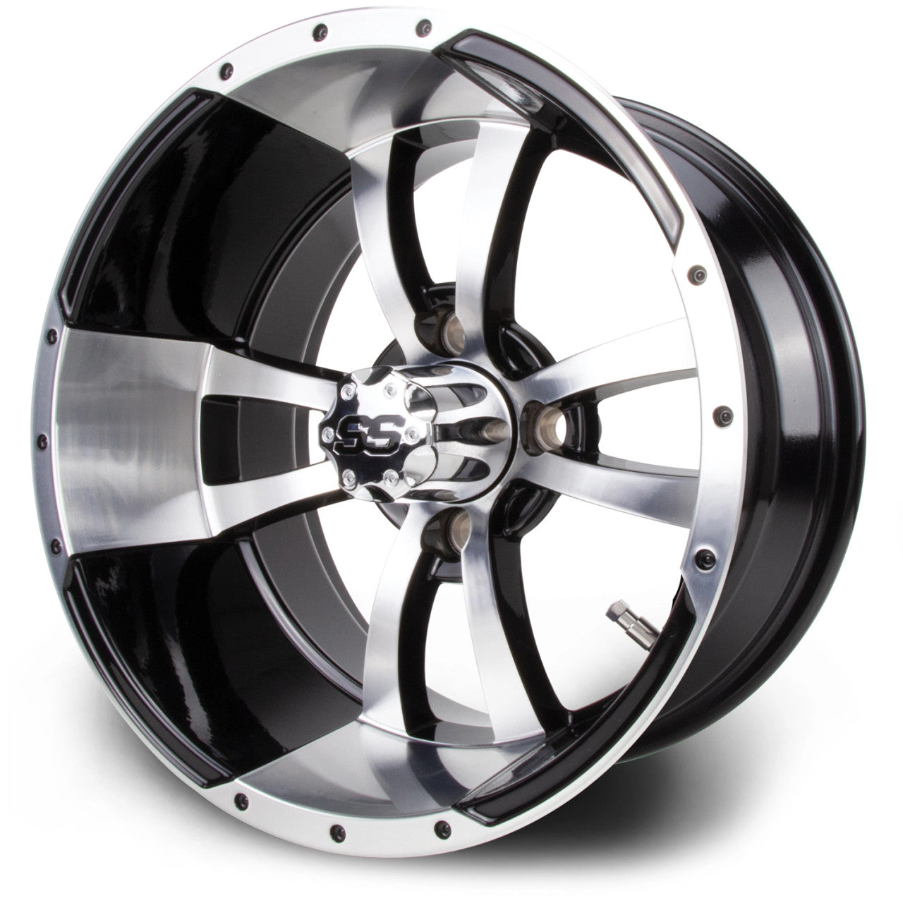 MODZ® Storm Trooper Machine & Black 14" Golf Cart Wheel