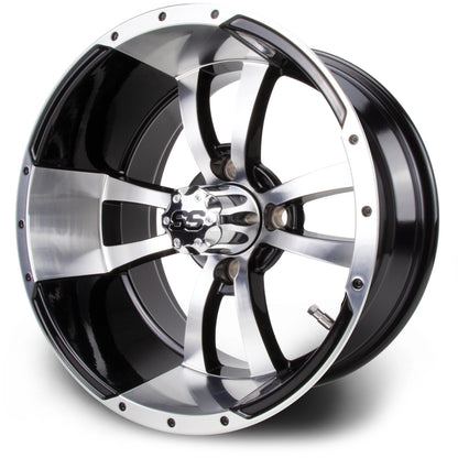 MODZ® Storm Trooper Machine & Black 14" Golf Cart Wheel