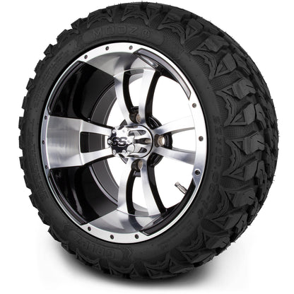MODZ® 14" Storm Trooper Machined Black Wheels & Off-Road Tires Combo