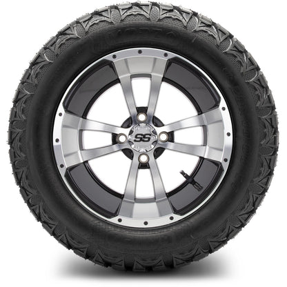 MODZ® 14" Storm Trooper Machined Black Wheels & Off-Road Tires Combo