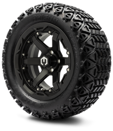 MODZ® 14" Gladiator Matte Black Wheels and Off-Road Tires Combo