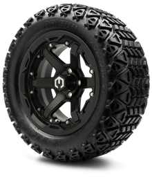 MODZ® 14" Gladiator Matte Black Wheels and Off-Road Tires Combo