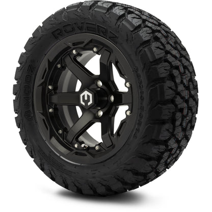 MODZ® 14" Gladiator Matte Black Wheels and Off-Road Tires Combo