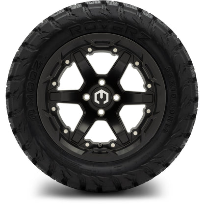 MODZ® 14" Gladiator Matte Black Wheels and Off-Road Tires Combo