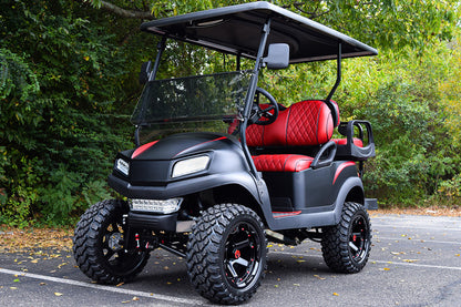 MODZ® Gladiator Matte Black 14" Golf Cart Wheel