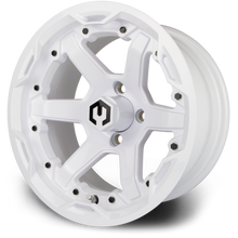 MODZ® Gladiator Glossy White 14" Golf Cart Wheel
