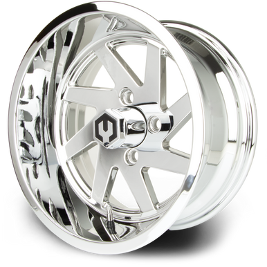 MODZ® Fury Chrome 14" Golf Cart Wheel