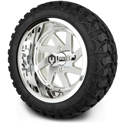 MODZ® 14" Fury Chrome Wheels & Off-Road Tires Combo