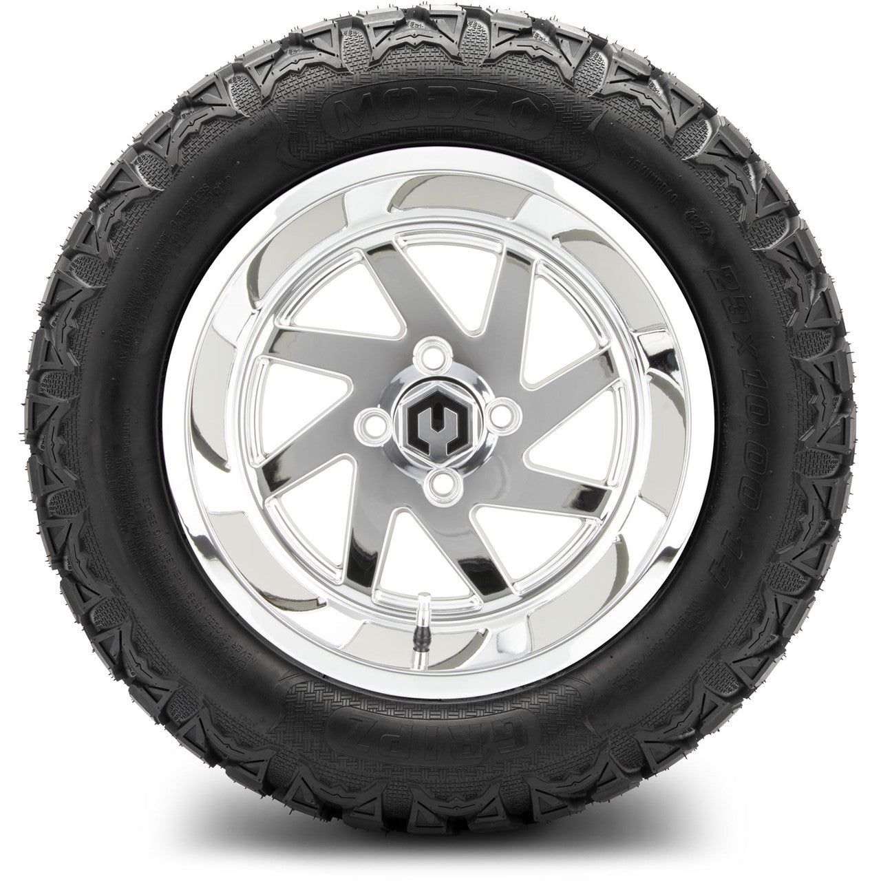 MODZ® 14" Fury Chrome Wheels & Off-Road Tires Combo