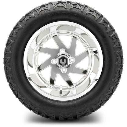 MODZ® 14" Fury Chrome Wheels & Off-Road Tires Combo
