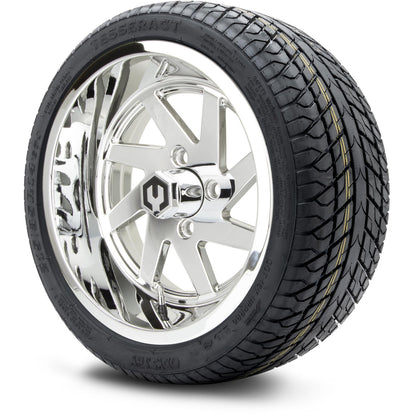 MODZ® 14" Fury Chrome Wheels & Street Tires Combo
