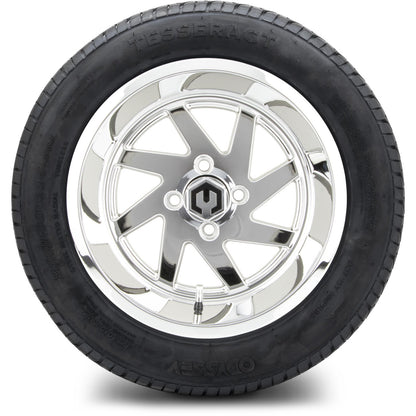 MODZ® 14" Fury Chrome Wheels & Street Tires Combo