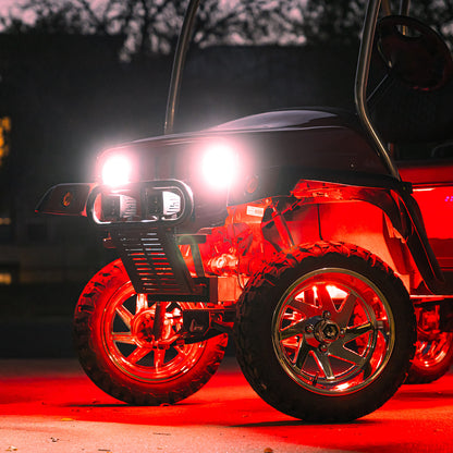 MODZ® 14" Fury Chrome Wheels & Off-Road Tires Combo