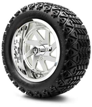 MODZ® 14" Fury Chrome Wheels & Off-Road Tires Combo
