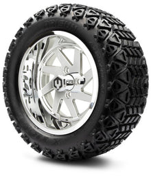 MODZ® 14" Fury Chrome Wheels & Off-Road Tires Combo