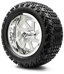 MODZ® 14" Fury Chrome Wheels & Off-Road Tires Combo