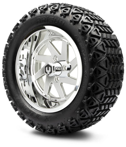 MODZ® 14" Fury Chrome Wheels & Off-Road Tires Combo