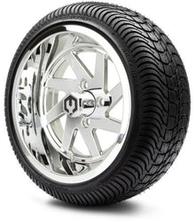 MODZ® 14" Fury Chrome Wheels & Street Tires Combo