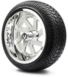 MODZ® 14" Fury Chrome Wheels & Street Tires Combo