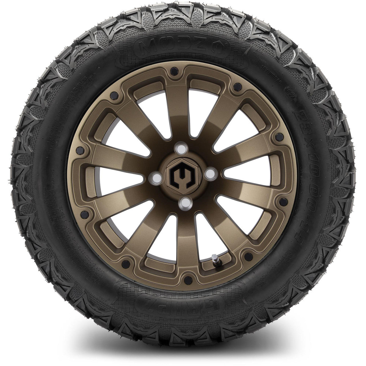 MODZ® 14" Bomber Matte Bronze Wheels & Off-Road Tires Combo