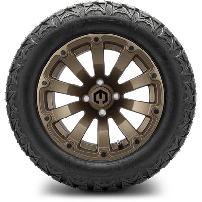 MODZ® 14" Bomber Matte Bronze Wheels & Off-Road Tires Combo