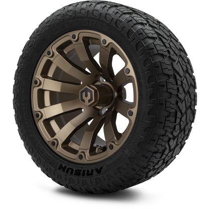 MODZ® 14" Bomber Matte Bronze Wheels & Off-Road Tires Combo