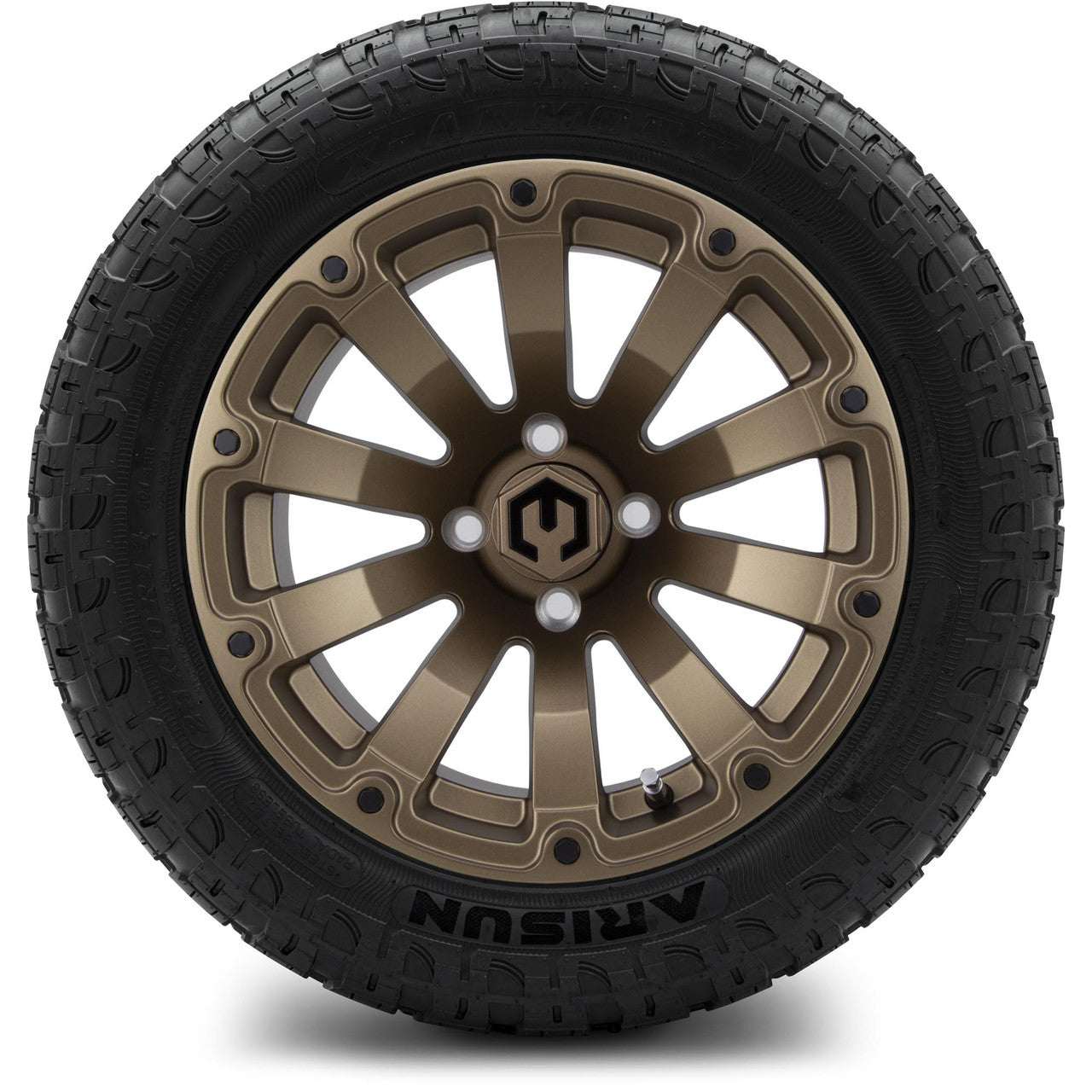 MODZ® 14" Bomber Matte Bronze Wheels & Off-Road Tires Combo