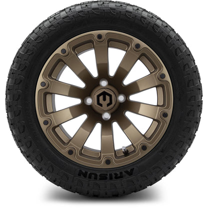 MODZ® 14" Bomber Matte Bronze Wheels & Off-Road Tires Combo