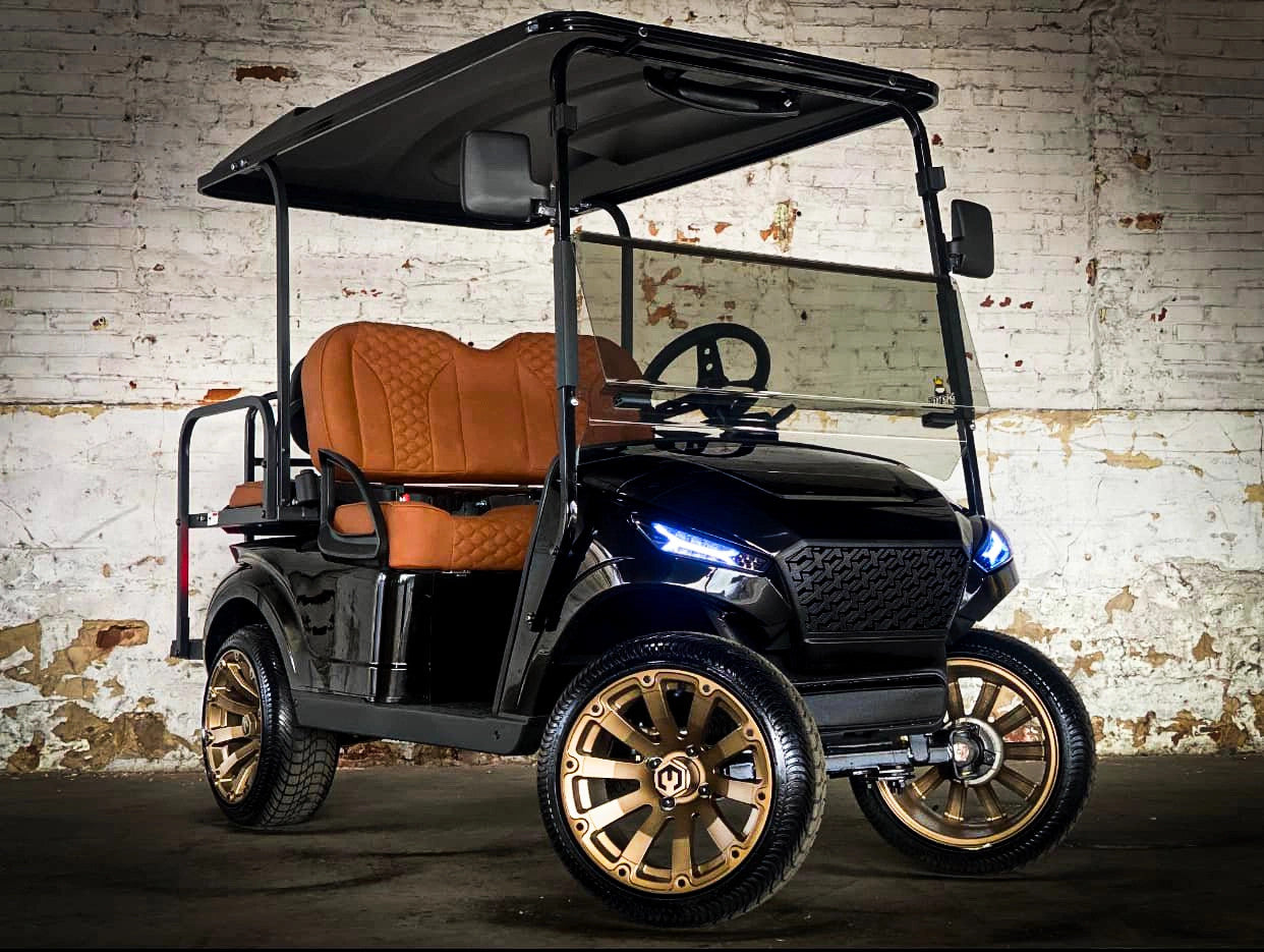 MODZ® 14" Bomber Matte Bronze Wheels & Street Tires Combo