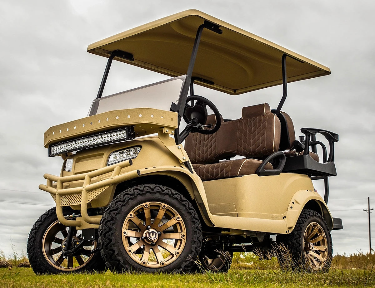 MODZ® Bomber Matte Bronze 14" Golf Cart Wheel