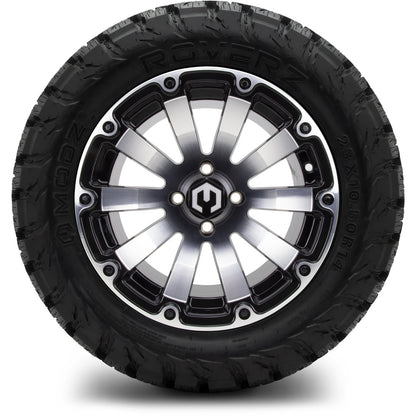 MODZ® 14" Bomber Machined Black Wheels & Off-Road Tires Combo