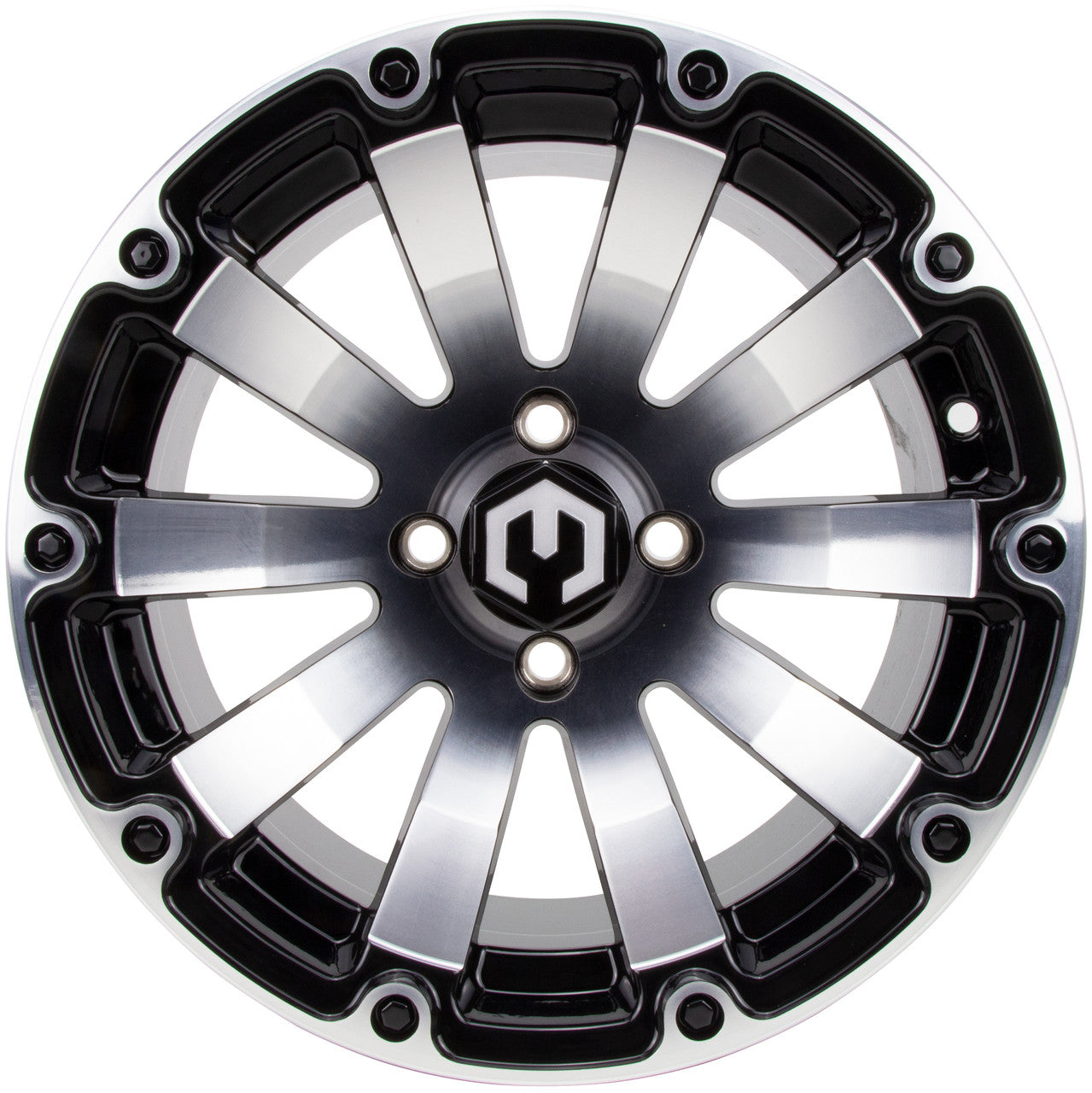 MODZ® Bomber Machine & Black 14" Golf Cart Wheel