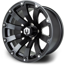 MODZ® Bomber Matte Black 14" Golf Cart Wheel