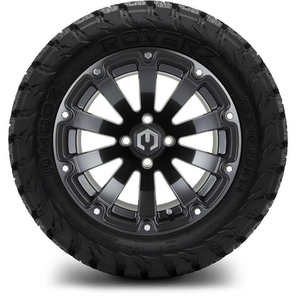 MODZ® 14" Bomber Matte Black Wheels & Off-Road Tires Combo