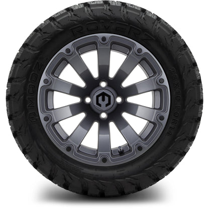 MODZ® 14" Bomber Matte Gunmetal Wheels & Off-Road Tires Combo