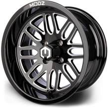 MODZ® Mayhem Glossy Black 14" Golf Cart Wheel