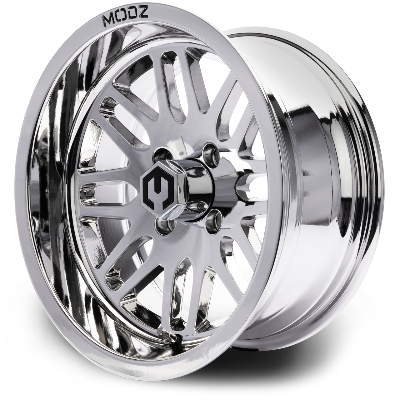 MODZ® Mayhem Chrome 14" Golf Cart Wheel