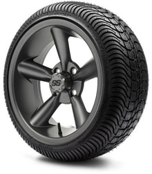 MODZ® 14" Godfather Gunmetal Wheels & Street Tires Combo
