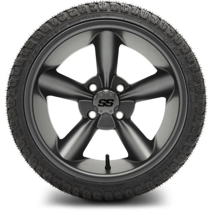 MODZ® 14" Godfather Gunmetal Wheels & Street Tires Combo