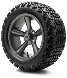 MODZ® 14" Godfather Gunmetal Wheels & Off-Road Tires Combo