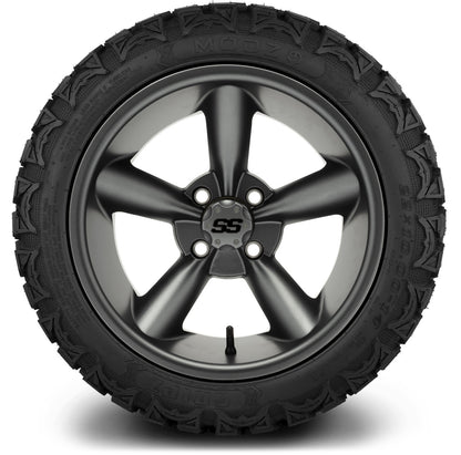MODZ® 14" Godfather Gunmetal Wheels & Off-Road Tires Combo