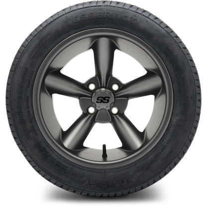 MODZ® 14" Godfather Gunmetal Wheels & Street Tires Combo