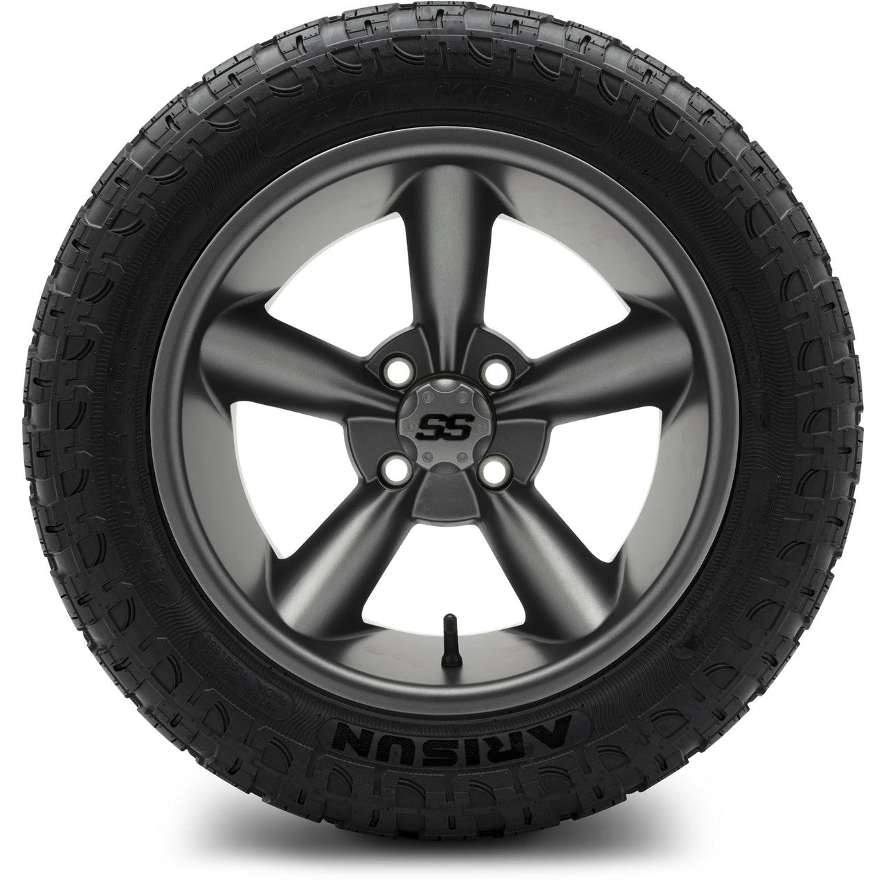 MODZ® 14" Godfather Gunmetal Wheels & Off-Road Tires Combo
