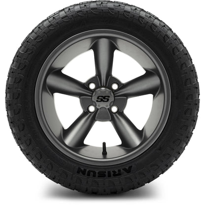 MODZ® 14" Godfather Gunmetal Wheels & Off-Road Tires Combo