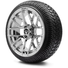 MODZ® 14" Matrix Chrome Wheels & Street Tires Combo
