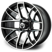 MODZ® Matrix Machine Black 14" Golf Cart Wheel
